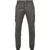 Urban Classics Glencheck Cargobyxor