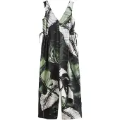 Next Jumpsuit grön / svart / vit