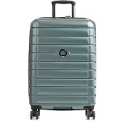 Delsey Shadow 5.0 - Resväska med 4 hjul | petrol | 44x66x29.5 cm