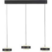Schöner Wohnen Pendellampa Elmo, dimbar, Svart, Vardagsrum / matsal, Metall, Modern