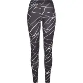 Urban Classics Leggings svart / vit