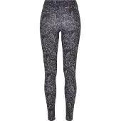 Urban Classics Leggings svart / vit