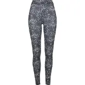 Urban Classics Leggings svart / vit