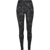 Urban Classics Leggings rökblå / svart / vit