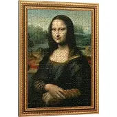 Trefl Pussel 500 bitar - Puzzelorama Mona Lisa Leonardo da Vinci 37541