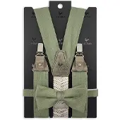 Sir Redman Suspenders Combo Pack Sage Grön