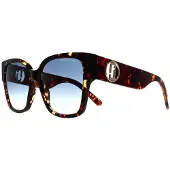 Marc Jacobs Square Dam Dark Havana Blue Gradient MARC 698/S