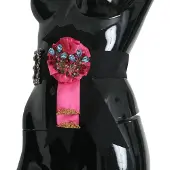 Dolce&Gabbana Dolce Gabbana Kristallprydd Bågrem