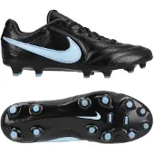 Nike Tiempo Ligera Pro FG Shadow - Svart/Obsidian/Blå - Gräs (FG), storlek 44