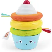 Bright Starts - Cupcake Tower¿ Stacking Toy with Teether