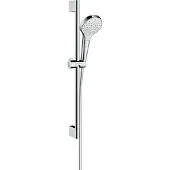 Hansgrohe Croma Select S 1-jet duschset 65 cm krom/vit