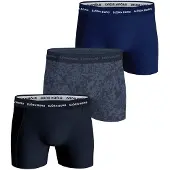 Björn Borg Boullsstretchboxers 3-pack Svart örkblå ångfärgad Blå Storlek