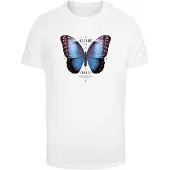 Mister tee T-shirt ' Become the Change' blandade färger / vit