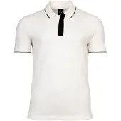 Armani Exchange för män. XM001285AF10366U0009 Idealisk polo (L), Vit, Casual, Bomull, Kort ärm