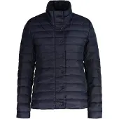 Gant för kvinnor. 4700481 Marinblå lätt dunjacka (L), Casual, Återvunnen polyester, Marino