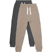Minymo Byxa gråmelerad / khaki