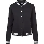 Urban Classics Sweatjacka svart