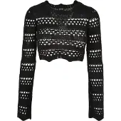 Urban Classics Crochet Långärmad Topp