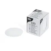 Papstar - Doilie - Storlek 8.5 cm - rund - engångsvara - vit (paket om 500)