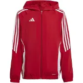 Adidas Windbreaker Tiro 24 - Röd/Vit Barn, storlek 128 cm