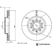 Blue Print Bromsskiva ADBP430259, 1 Stycke