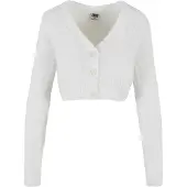 Urban Classics Cropped Feather Kardigan