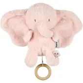 Nattou Fanfan musikalisk mjukdjur elefant rosa, 25 cm