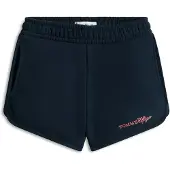 Tommy Hilfiger Glitter Logo Terry Sweat Shorts