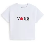 Vans T-shirt 'Souvenir' röd / svart / vit