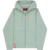 Alpha industries Sweatjacka pastellgrön