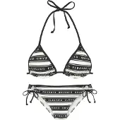Elbsand Bikini svart / off-white