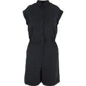 Urban Classics Viscose Twill Kortärmad Romper