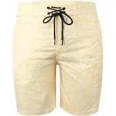 Yeaz Badshorts 'Dazzers' ljusgul / vit