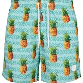 Urban Classics Badshorts turkos / aqua / ockra / guldgul / grön