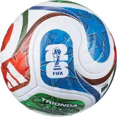 Adidas Fotboll Trionda Competition VM 2026 - Vit/Blå/Röd/Grön, storlek Ball SZ. 5
