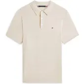 Tommy Hilfiger Knitted Polo Beige Storlek
