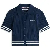 Tommy Hilfiger Kofta marinblå / vit