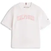 Tommy Hilfiger Logo Jersey Crew Neck T-Shirt
