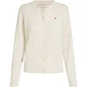 Tommy Hilfiger Kofta 'Mini Cable' ecru