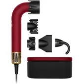 Dyson Supersonic R Hårfön - Straight+Wavy (Red Velvet/Gold)