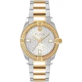 Philipp Plein Icon Chain 36mm 5atm Quartz/analogical Damklocka