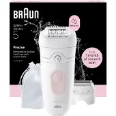Braun Silk·épil 5 5-041, Vit, 28 pincetter, MicroGrip, 100 - 240 V, 50/60 hz, Inbyggt batteri