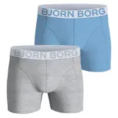 Björn Borg Organic Cotton Stretch Boxers 2-pack Blå, S