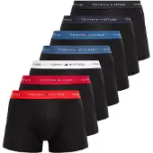 Tommy Hilfiger 7-Pack Signature Repeat Logo Waistband Trunks