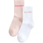 SmALLSAINTS Sockor rosa / rosa / vit