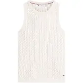 Tommy Hilfiger Cable Knit Slim Sweater Vest