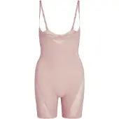Calvin Klein Open Bust Shapewear Bodysuit Stay Put Mesh