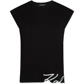 Karl Lagerfeld T-shirt svart / vit