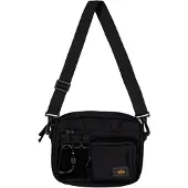 Alpha industries Axelremsväska 'Utility' svart