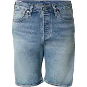 Levi's 501 Denim Shorts Mid Blå Storlek